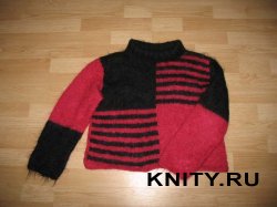 Мохеровый свитер